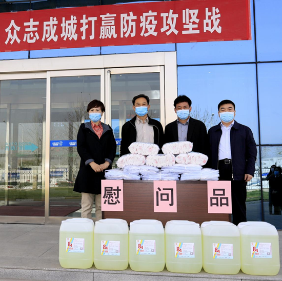 鄭州市人大副主任孫黎、市政府副市長李喜安一行 蒞臨花花牛開展“三送一強”活動